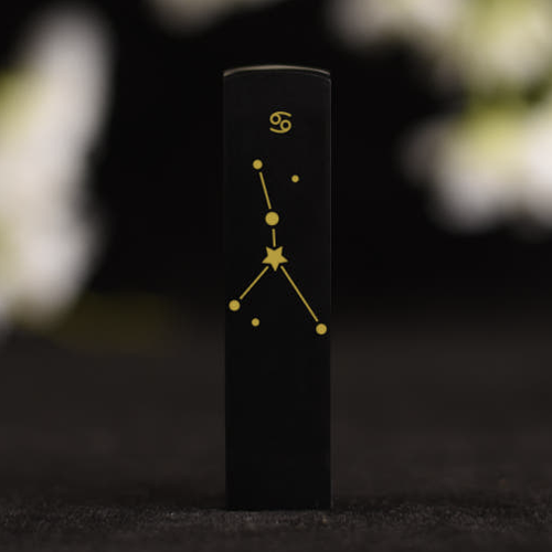 Cancer Zodiac seal – Black Stone