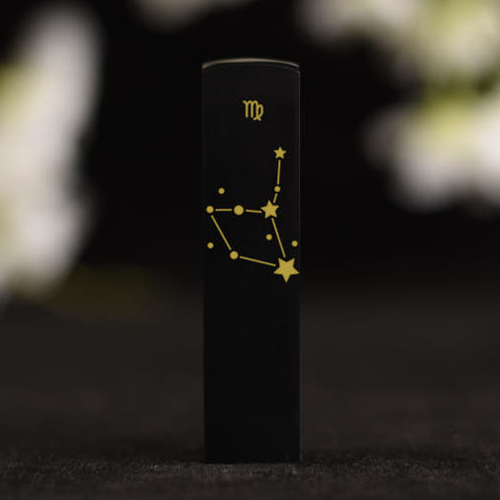 Virgo Zodiac Seal – Black Stone